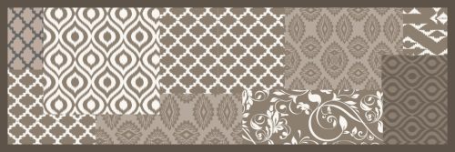 Entry szőnyeg vintage bézs 50 x 150 cm