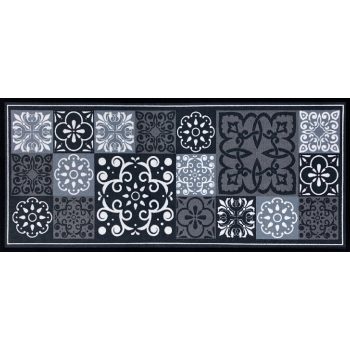 Entry szőnyeg antracit csempe 66 x 150 cm