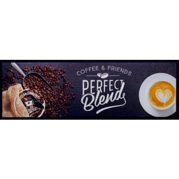 Entry szőnyeg kávészemes antracit 50 x 150 cm