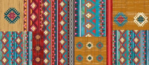 Entry szőnyeg boho színes 66 x 150 cm