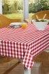Viaszosvászon terítő retro piros kockás 100 x 140 cm