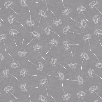 Viaszosvászon terítő szürke pitypang 100 x 140 cm