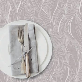 Viaszosvászon terítő szürke hullámos 100 x 140 cm 