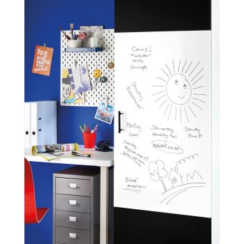 Táblafólia – írható – fehér – 60 × 120 cm