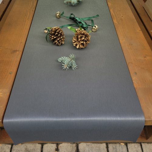 Asztali futó 45×200 cm – Marfil Antracit