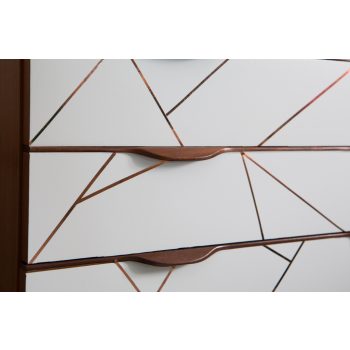 Öntapadós tapéta – fehér – matt – 45 × 200 cm