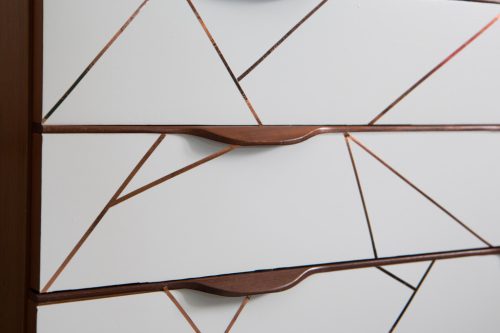 Öntapadós tapéta – fehér – matt – 45 × 200 cm