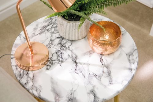 Öntapadós tapéta – Marmi – fehér – 67,5 × 200 cm