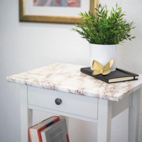 Öntapadós tapéta – Cortes – barna – 67,5 × 200 cm