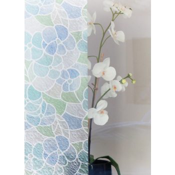   Öntapadós üvegfólia – ólomüveg mintás – 45 × 200 cm
