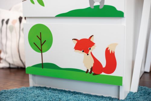 Öntapadós tapéta – alma zöld – fényes – 45 × 200 cm