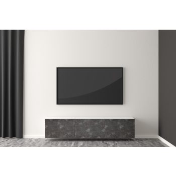 Öntapadós tapéta – beton – antracit – 45 × 200 cm