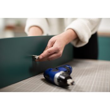   Öntapadós tapéta – sötét zöld – matt – 45 × 200 cm