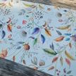 Impregnált textil terítő – őszi színek, 140 cm széles