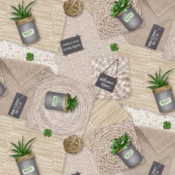 Viaszosvászon terítő háncsos 100 x 140 cm