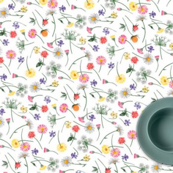 Viaszosvászon terítő virágmező 100 x 140 cm