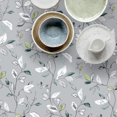 Viaszosvászon terítő Diana szürkés 100 x 140 cm