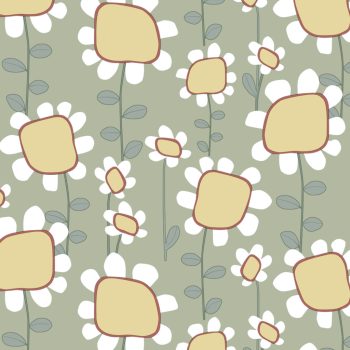 Viaszosvászon terítő Meadow green 100 x 140 cm