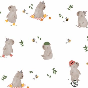 Viaszosvászon terítő kapibara 140 cm széles