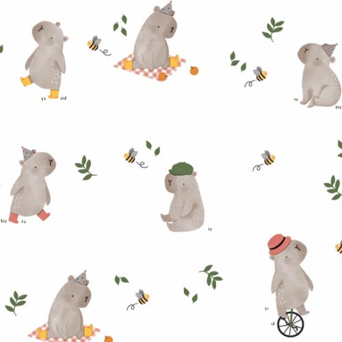 Viaszosvászon terítő kapibara 140 cm széles