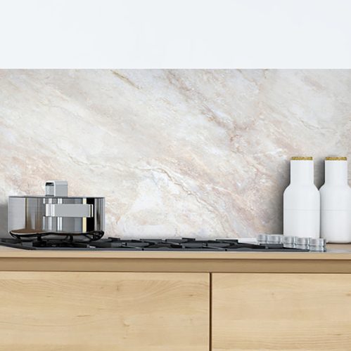 Konyhai csempefólia, hőálló csempematrica, pinkes márvány 45 X 180 CM