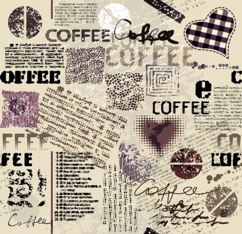 Konyhai panel kávés 60 cm x 58 cm