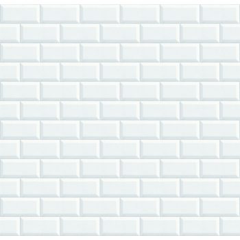 Konyhai panel fehér tégla 60 cm x 58 cm