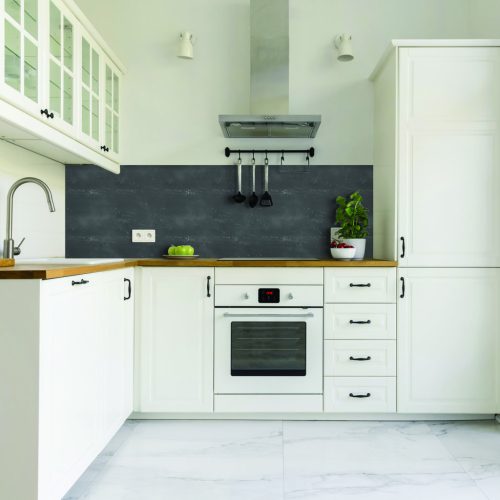 Konyhai panel antracit kő 60 cm x 58 cm