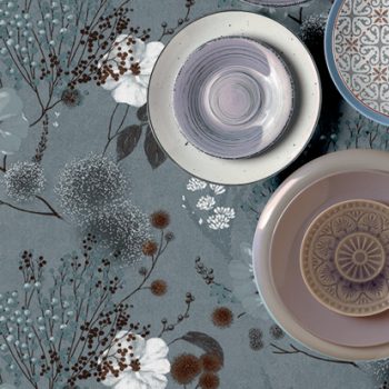 Viaszosvászon terítő májusi szürkület 100 x 140 cm