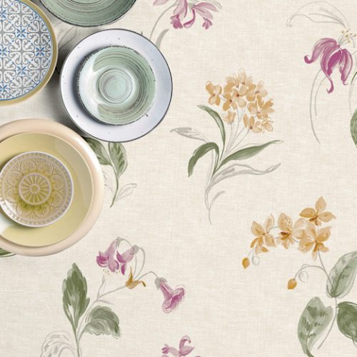 Viaszosvászon terítő Porcelain Garden 100 x 140 cm
