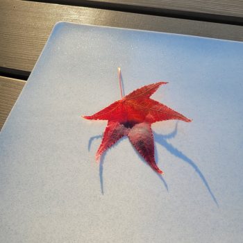 Étkezési alátét fehér - ezüst glitteres 30 X 43 cm