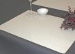 Étkezési alátét fehér - ezüst glitteres 30 X 43 cm