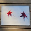 Étkezési alátét fehér - ezüst glitteres 30 X 43 cm